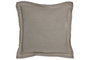 DKD Home Decor Cojín de Lino Natural 50x50 cm