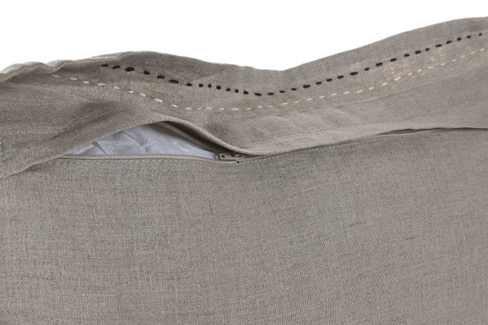 DKD Home Decor Cojín de Lino Natural 50x50 cm DKD Home Decor Cojín de Lino Natural 50x50 cm