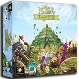 Rise to Nobility Beyond Juego de Mesa Expansión 108 Cartas Rosapiedra Modo Solitario
