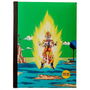 SD Toys Libreta con Luz Dragon Ball Z - Batalla Final en Namek con Diseño de Goku Super Saiyajin vs Freezer, Coleccionable