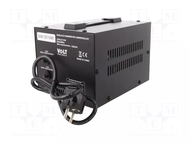 VOLT POLSKA Transformador 230V/110V 1000VA