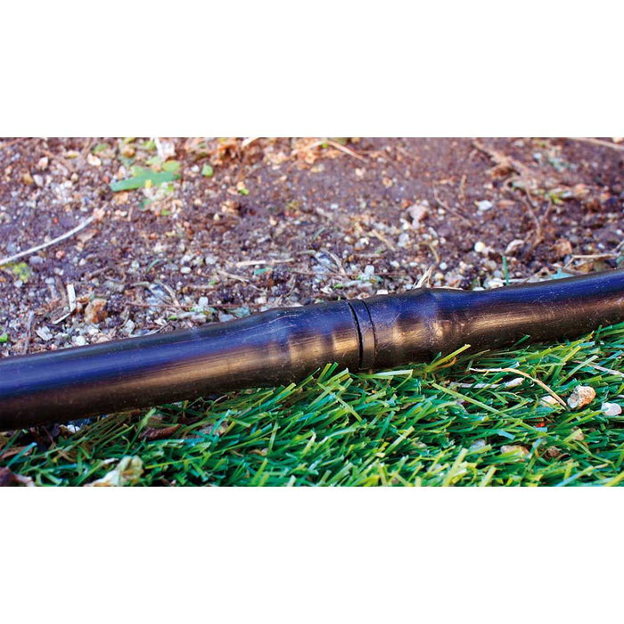 Aqua Control Enlaces para Tubería 16 mm, 25 Unidades, Polipropileno Negro