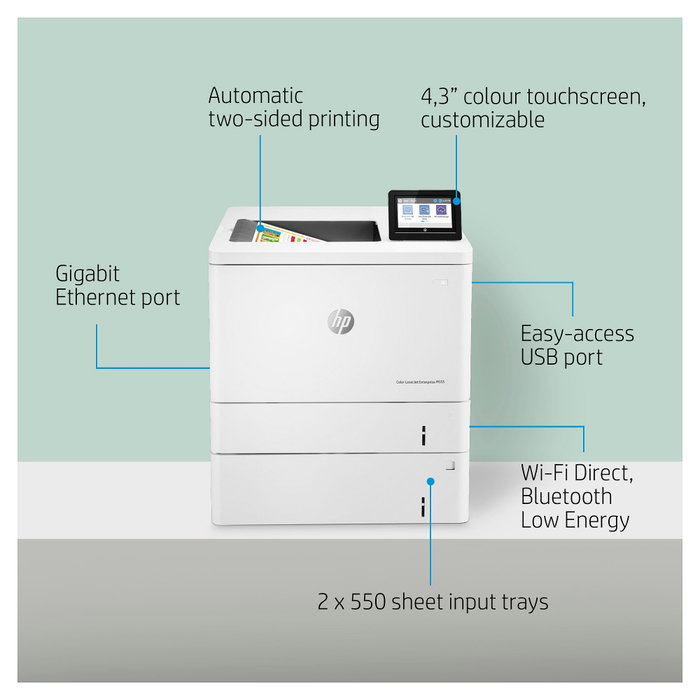 HP Color LaserJet Enterprise M555x HP Color LaserJet Enterprise M555x