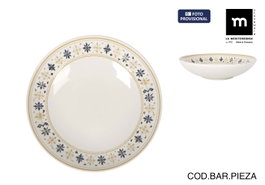 La Mediterranea Plato Hondo RUDOLPH Monaco de 21cm