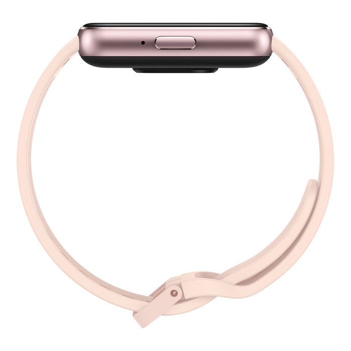 Samsung Galaxy Fit3 Rose Gold Reloj Inteligente con Pantalla AMOLED Táctil de 4,06 cm (1.6"), Resistencia al Agua 5 ATM, Monitor de Frecuencia Cardíaca, Aluminio, 0,256 GB, 208 mAh