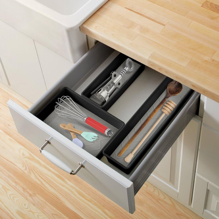 Confortime Organizador Antideslizante 40 cm x 17 cm (24 Unidades)
