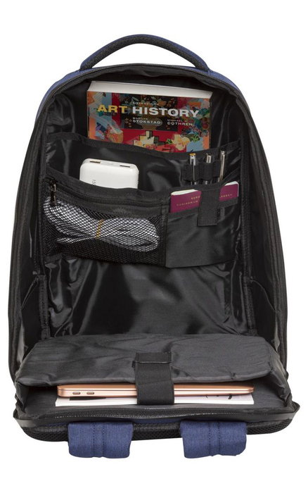 dbramante1928 Charlottenborg Mochila Reciclada 16 pulgadas Azul Oscuro