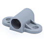 HERRAJES ALK Puente para barra volteadora gris Ø12mm