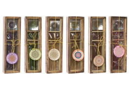 DKD Home Decor Set de 30 Varillas de Incienso Mandala Multicolor