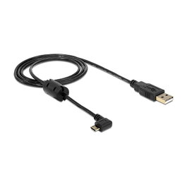 DeLOCK 83250 Cable USB-A a Micro-USB B Angular 270° 1 m