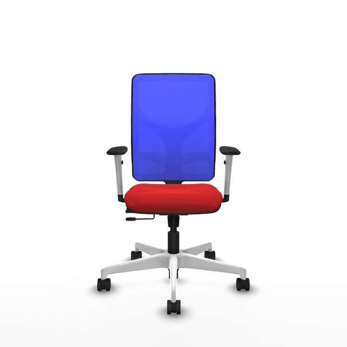 PIQUERAS Y CRESPO Silla de oficina Motilla con mecanismo Sincro/Traslack, Rojo y Azul PIQUERAS Y CRESPO Silla de oficina Motilla con mecanismo Sincro/Traslack, Rojo y Azul