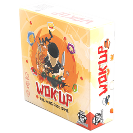 Hot Macacos Wok' Up Juego de Cartas HMWU01ES - Juego de Mesa Rápido y Familiar, de 2 a 6 Jugadores, 15 Minutos, Edad 7+, Multilingüe (Español)
