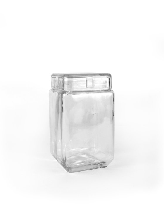 La Mediterranea Tarro de Vidrio Cube 1600ml