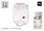 La Mediterranea Tarro de Vidrio Cube 1600ml