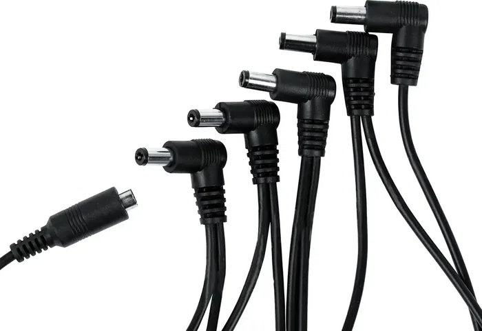 Gator Pack de Accesorios de Cables para Pedales de Guitarra/Bajo - Funda Protectora y Organizador de Cables