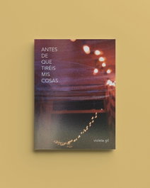 Antes de que tiréis mis cosas, Violeta Gil - ARREBATO LIBROS