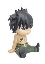 Grey Hucha 18 cm Fairy Tail Tirelire Plastoy