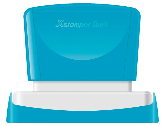 X'stamper Sello Quix Personalizable Color Rojo Medidas 14x60 mm Q-14