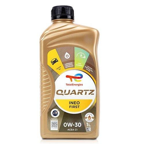 Total ACTOINFRST0W301L Aceite de Motor Ineo First 0W-30 1L Sintético Low Saps Gasolina Diésel PSA B71 2312 JLR STJLR03.5007