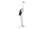 DKD Home Decor Figura de Garza en Metal Blanco