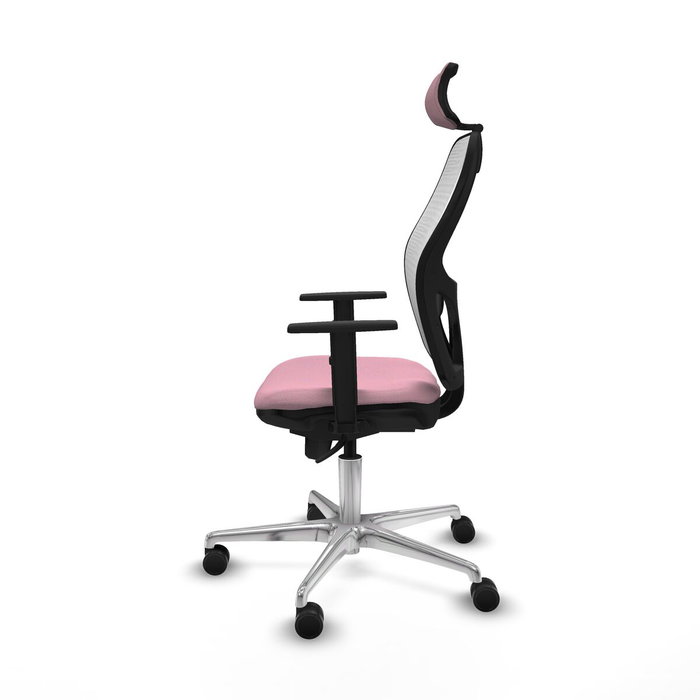 PIQUERAS Y CRESPO Silla de oficina Jorquera Rosa y Blanca PIQUERAS Y CRESPO Silla de oficina Jorquera Rosa y Blanca