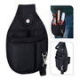 Fx Tools Set de Herramientas 7 Piezas con Bolsa - Martillo, Alicates, Destornillador 4en1, Regla 2m - Negro para Uso Profesional y Doméstico