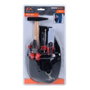Fx Tools Set de Herramientas 7 Piezas con Bolsa - Martillo, Alicates, Destornillador 4en1, Regla 2m - Negro para Uso Profesional y Doméstico