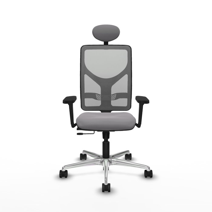 PIQUERAS Y CRESPO Silla de oficina Motilla Gris con mecanismo Sincro/Traslack PIQUERAS Y CRESPO Silla de oficina Motilla Gris con mecanismo Sincro/Traslack