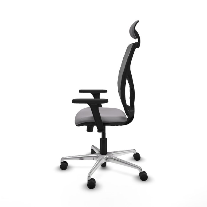 PIQUERAS Y CRESPO Silla de oficina Motilla Gris con mecanismo Sincro/Traslack PIQUERAS Y CRESPO Silla de oficina Motilla Gris con mecanismo Sincro/Traslack