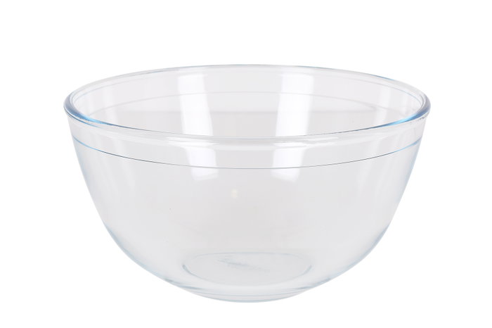 Quttin Bol Mezclador Vidrio 24 cm - 3.8L (6 Unidades)