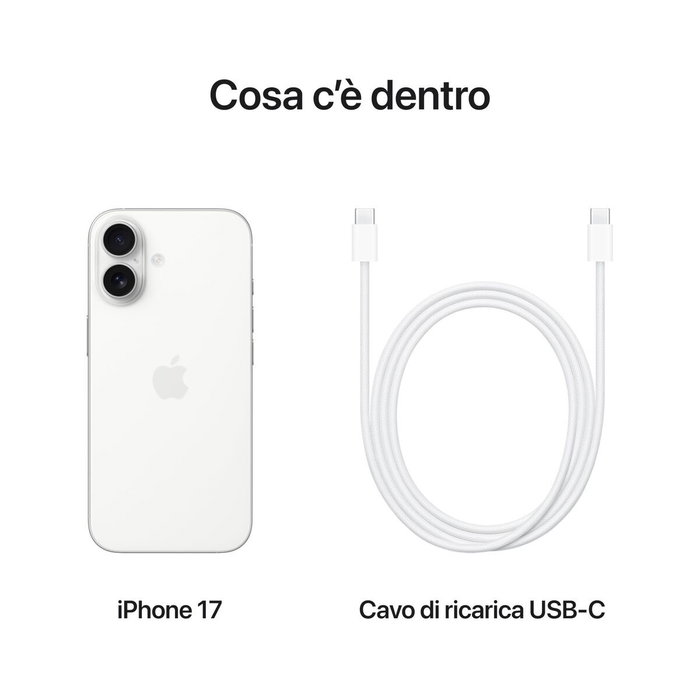 Apple iPhone 17 256GB Blanco