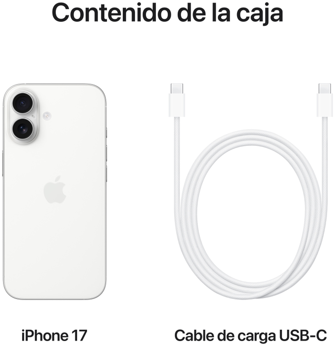 Apple iPhone 17 256GB Blanco