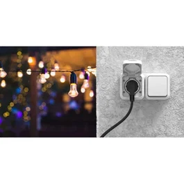 Quarx QUA4004282496656 Interruptor de 2 vías con Toma de Corriente 2P+E 16A IP55 Blanco - Aqua Pro - Conexión Rápida