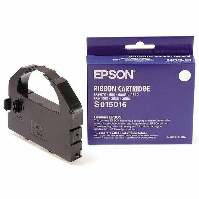 Epson Cinta de Nylon Negro C13S015262 para series LQ Epson Cinta de Nylon Negro C13S015262 para series LQ