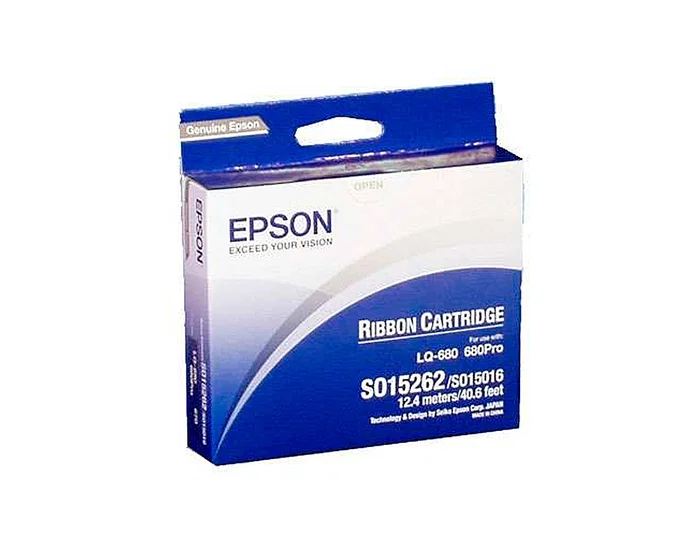 Epson Cinta de Nylon Negro C13S015262 para series LQ Epson Cinta de Nylon Negro C13S015262 para series LQ