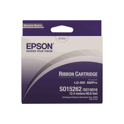 Epson Cinta de Nylon Negro C13S015262 para series LQ