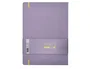 Antartik Cuaderno A4 Tapa Dura Hojas Lisas Morado y Amarillo 100 Hojas 80 gr FSC