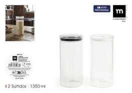 La Mediterranea Tarro Redondo de Borosilicato 1350ml