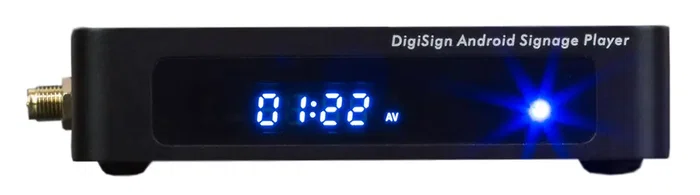 MUXLAB Digisign Caja De Señalización Digital - Reproductor Multimedia IP con Entrada RJ45 y Salida HDMI, Incluye Fuente de Alimentación