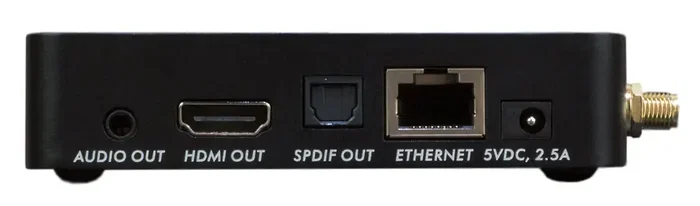 MUXLAB Digisign Caja De Señalización Digital - Reproductor Multimedia IP con Entrada RJ45 y Salida HDMI, Incluye Fuente de Alimentación