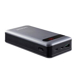 Intenso PD20000 Power Bank 20000 mAh con Power Delivery, Quick Charge y USB-C, Color Antracita