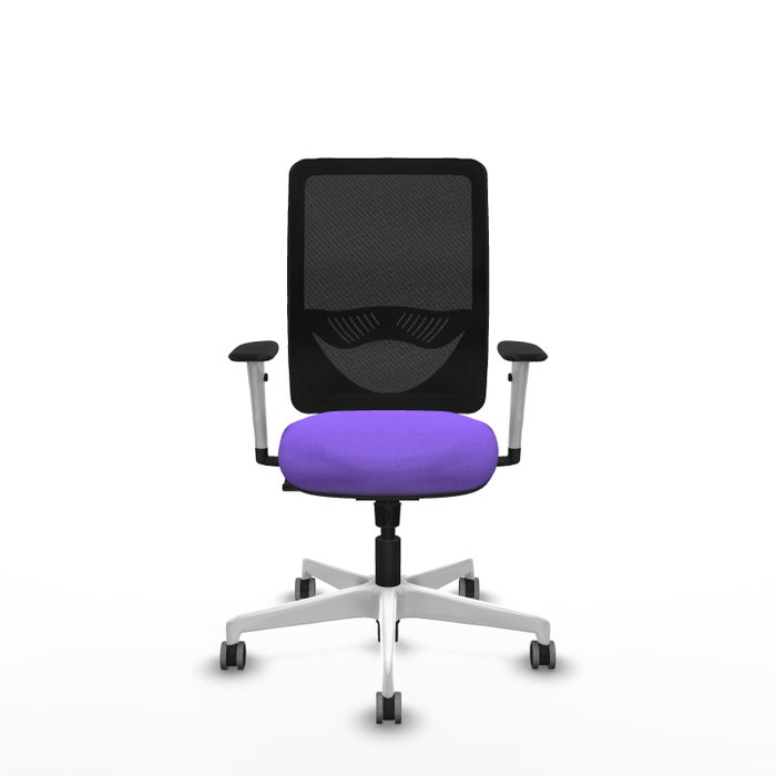 PIQUERAS Y CRESPO Silla de oficina Zulema con mecanismo Sincro, lila y negro PIQUERAS Y CRESPO Silla de oficina Zulema con mecanismo Sincro, lila y negro