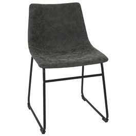 Home Deco Factory Silla James Gris Oscuro