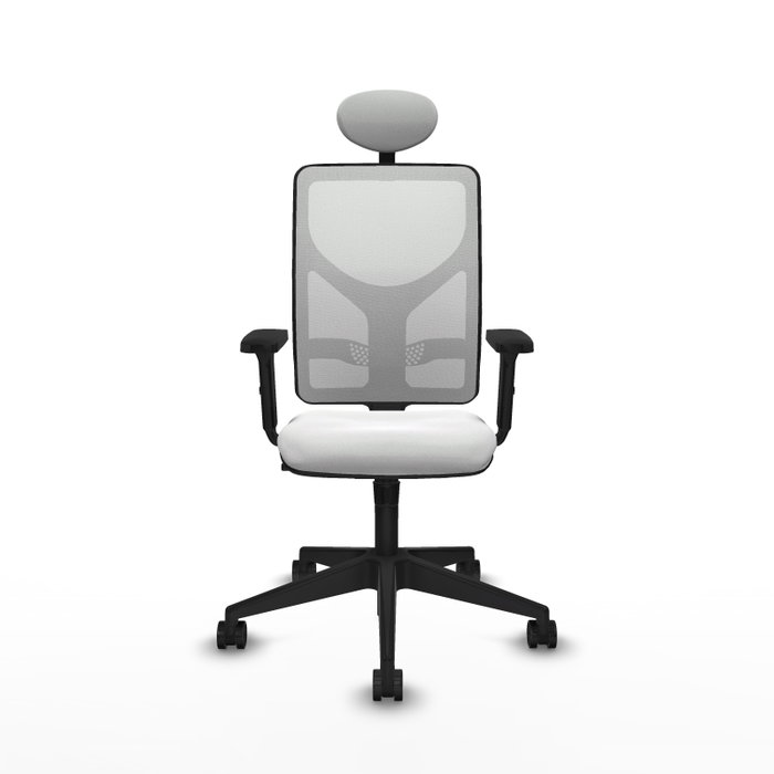 PIQUERAS Y CRESPO Silla de oficina Motilla Blanca con mecanismo Sincro PIQUERAS Y CRESPO Silla de oficina Motilla Blanca con mecanismo Sincro