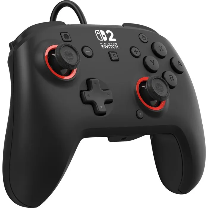 Turtle Beach Mando de juegos con cable RGB Rematch para Nintendo Switch 2 Negro AACLL61304 Turtle Beach Mando de juegos con cable RGB Rematch para Nintendo Switch 2 Negro AACLL61304