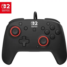 Turtle Beach Mando de juegos con cable RGB Rematch para Nintendo Switch 2 Negro AACLL61304