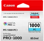 Canon PFI-1000PC Foto cian Cartucho de tinta original 80 ml
