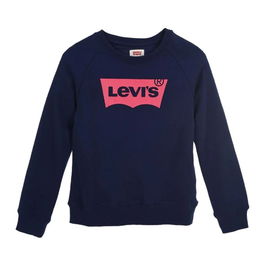 Sudadera sin Capucha Niña Levi's Batwing Crewneck Azul Azul oscuro M
