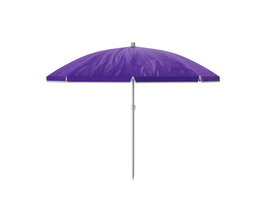Sombrilla Polyester Acero Con Funda Color Morado 240 cm Jardin, Piscina y Playa MARBUENO SUMMER 10105M