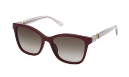 Nina Ricci SNR3575408LA Gafas de sol Rojas con Cristal Marrón